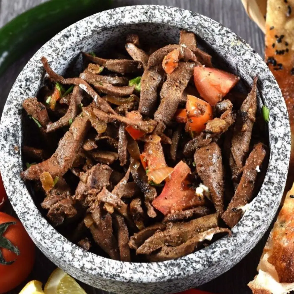Pottery Lamb Liver